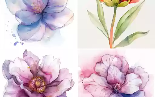 Watercolor flower painting from Chrome web store to be run with OffiDocs Chromium online Watercolor flower painting from Chrome web store to be run with OffiDocs Chromium online
