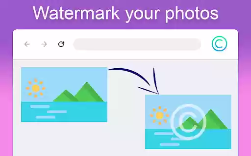 Watermark to photo  from Chrome web store to be run with OffiDocs Chromium online