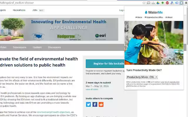 WaterMe from Chrome web store to be run with OffiDocs Chromium online WaterMe from Chrome web store to be run with OffiDocs Chromium online