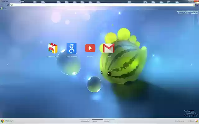 watermelon dino  from Chrome web store to be run with OffiDocs Chromium online