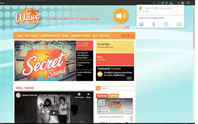 Wave92FM Launcher from Chrome web store to be run with OffiDocs Chromium online Wave92FM Launcher from Chrome web store to be run with OffiDocs Chromium online