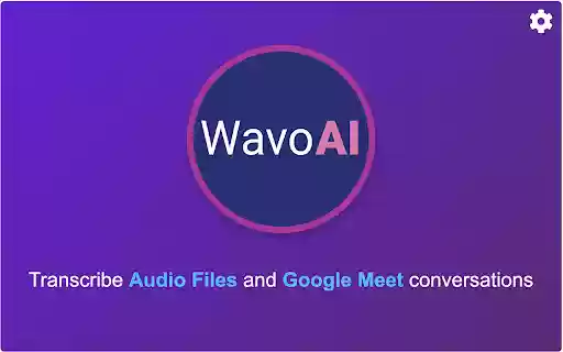WavoAI Recorder  from Chrome web store to be run with OffiDocs Chromium online