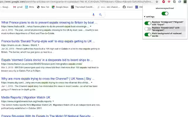 wayf extension  from Chrome web store to be run with OffiDocs Chromium online
