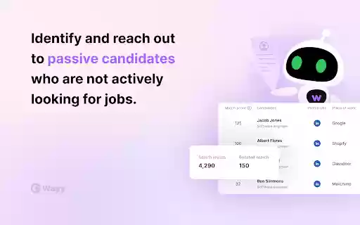 Wayy AI Recruiter  from Chrome web store to be run with OffiDocs Chromium online