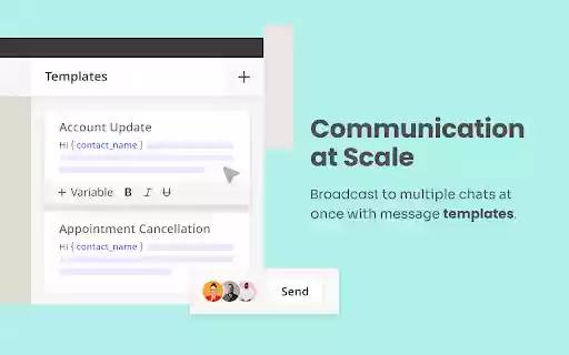 Wazy: Supercharge your WhatsApp for Work  from Chrome web store to be run with OffiDocs Chromium online