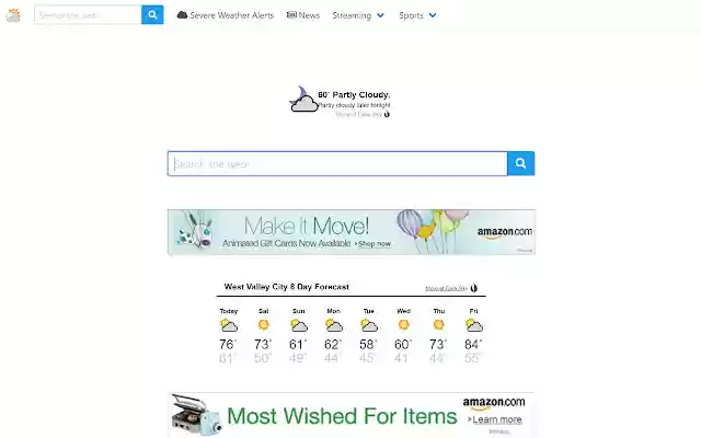 Weather Alerts Live  from Chrome web store to be run with OffiDocs Chromium online