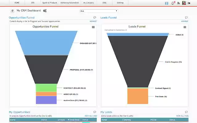 Web3Box CRM  from Chrome web store to be run with OffiDocs Chromium online