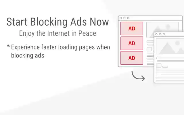 Web ad blocker  from Chrome web store to be run with OffiDocs Chromium online