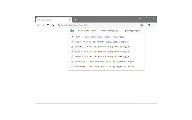 Pemapar Arkib Web daripada kedai web Chrome untuk dijalankan dengan OffiDocs Chromium dalam talian
