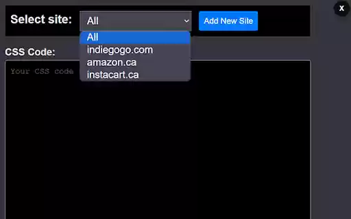 WebCustomizer  from Chrome web store to be run with OffiDocs Chromium online