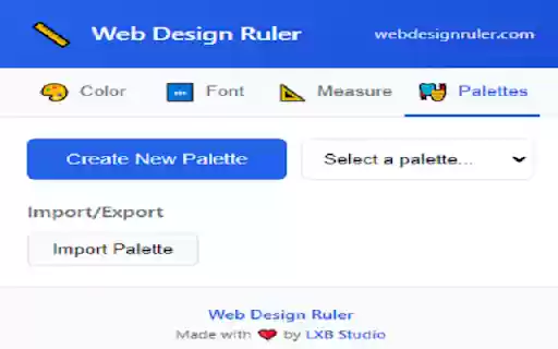 Web Design Ruler  from Chrome web store to be run with OffiDocs Chromium online
