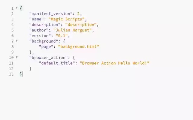 Webdevelopment Julian Morguet  from Chrome web store to be run with OffiDocs Chromium online