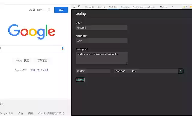 Web Env from Chrome web store to be run with OffiDocs Chromium online Web Env from Chrome web store to be run with OffiDocs Chromium online