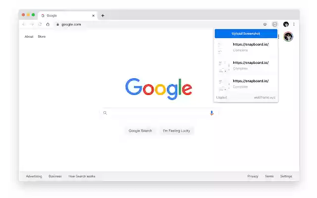 Webframe  from Chrome web store to be run with OffiDocs Chromium online