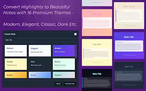 Web Highlighter Pro: Smart Folders, Notes  Research Assistant  from Chrome web store to be run with OffiDocs Chromium online