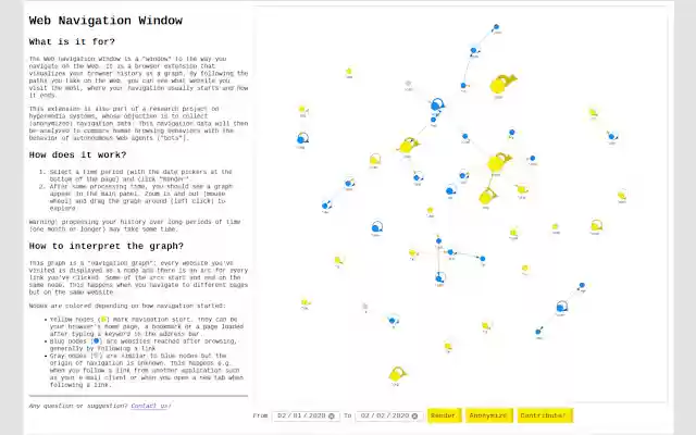 Web Navigation Window  from Chrome web store to be run with OffiDocs Chromium online