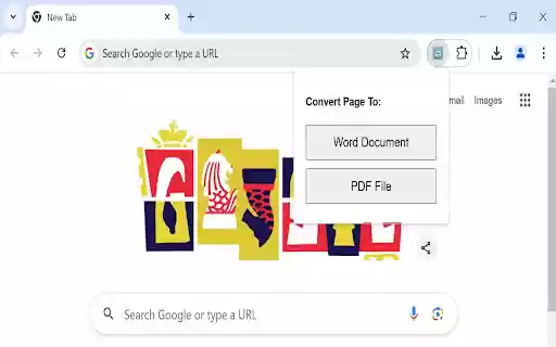 Web Page Converter  from Chrome web store to be run with OffiDocs Chromium online
