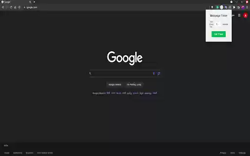 Webpage Timer: Improve Productivity  Focus  from Chrome web store to be run with OffiDocs Chromium online