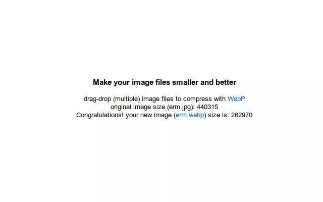 WebP Converter  from Chrome web store to be run with OffiDocs Chromium online