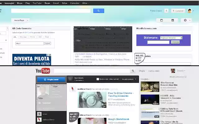 Web Ruler  from Chrome web store to be run with OffiDocs Chromium online