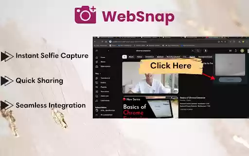 WebSnap  from Chrome web store to be run with OffiDocs Chromium online
