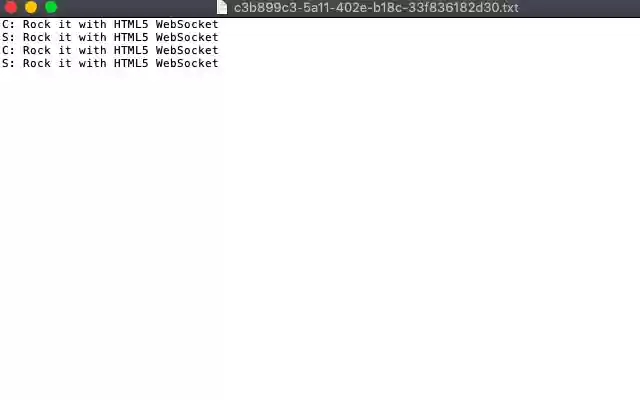 Websocket Logger from Chrome web store to be run with OffiDocs Chromium online Websocket Logger from Chrome web store to be run with OffiDocs Chromium online
