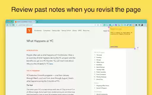 webstickynotes  from Chrome web store to be run with OffiDocs Chromium online