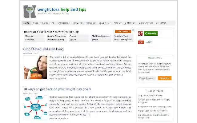 Weight Loss Help and Tips  from Chrome web store to be run with OffiDocs Chromium online