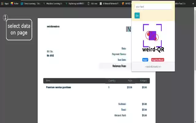 Un QR extraño de la tienda web de Chrome se ejecutará con OffiDocs Chromium en línea
