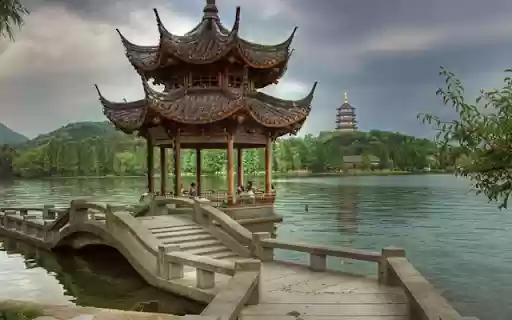 West Lake, Hangzhou  from Chrome web store to be run with OffiDocs Chromium online