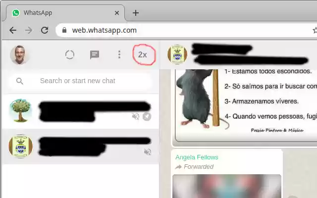 WhatsApp Audio and Video Speed changer from Chrome web store to be run with OffiDocs Chromium online WhatsApp Audio and Video Speed changer from Chrome web store to be run with OffiDocs Chromium online