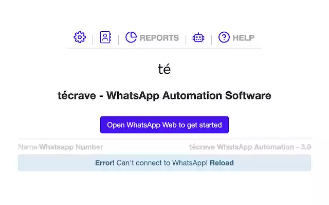 WhatsApp Sender técrave™  from Chrome web store to be run with OffiDocs Chromium online