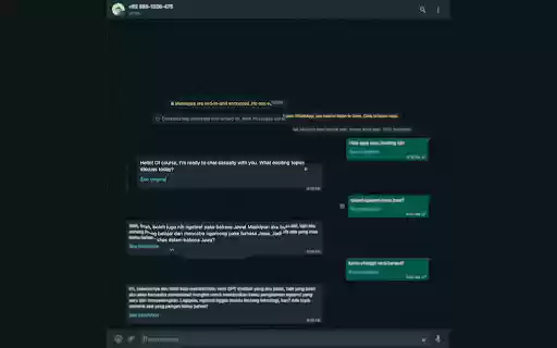 WhatsApp Translator from Chrome web store to be run with OffiDocs Chromium online WhatsApp Translator from Chrome web store to be run with OffiDocs Chromium online