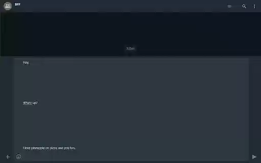 WhatsApp Web Messagebox Resizer  from Chrome web store to be run with OffiDocs Chromium online