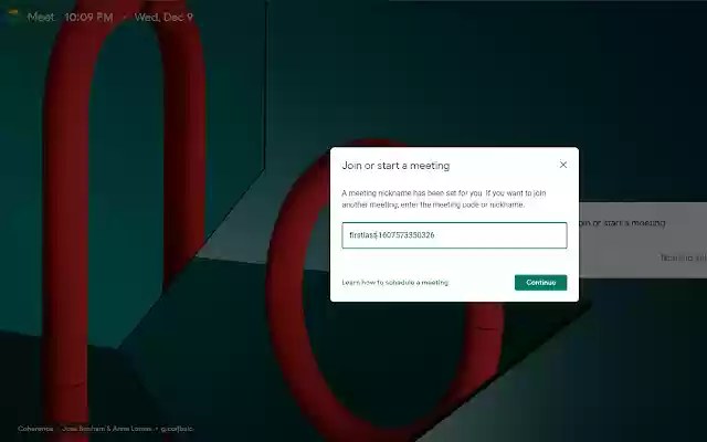 Whats in a Name? For Google Meet  from Chrome web store to be run with OffiDocs Chromium online