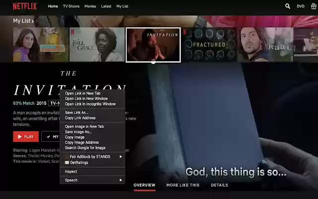 Whats the Rating?  from Chrome web store to be run with OffiDocs Chromium online