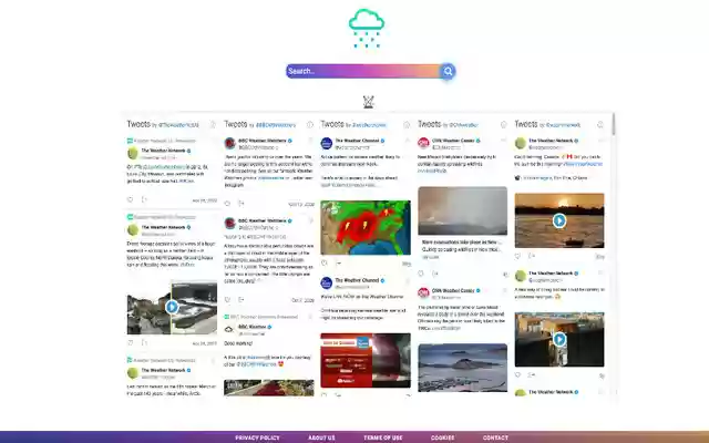 Whats the Weather?  from Chrome web store to be run with OffiDocs Chromium online