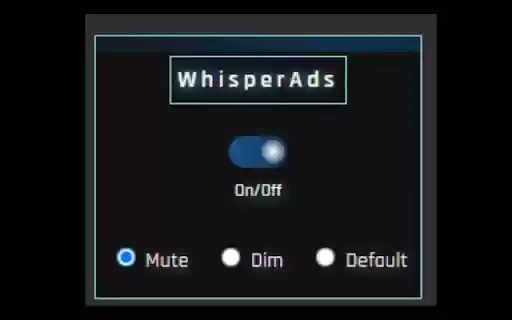 WhisperAds from Chrome web store to be run with OffiDocs Chromium online WhisperAds from Chrome web store to be run with OffiDocs Chromium online