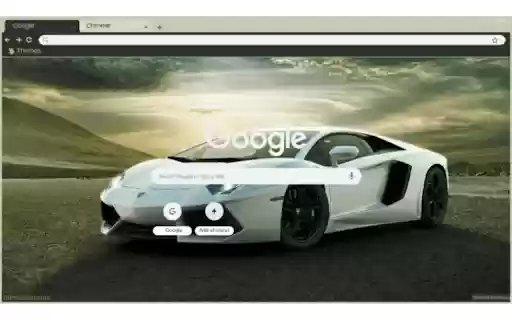 white lambo aventador  from Chrome web store to be run with OffiDocs Chromium online
