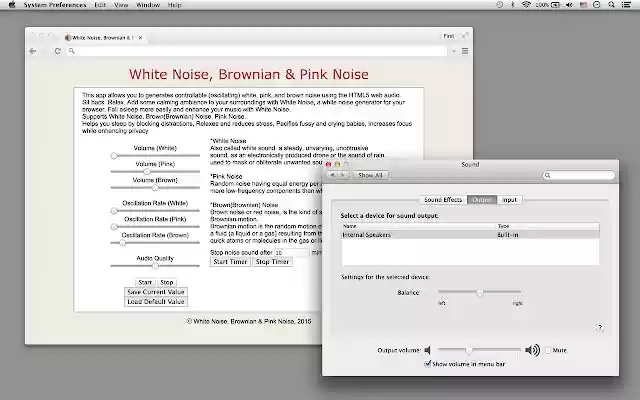 White Noise (Relax Reduces Stress) from Chrome web store to be run with OffiDocs Chromium online White Noise (Relax Reduces Stress) from Chrome web store to be run with OffiDocs Chromium online