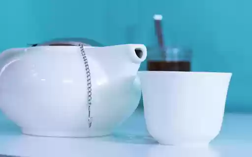 White tea set  from Chrome web store to be run with OffiDocs Chromium online