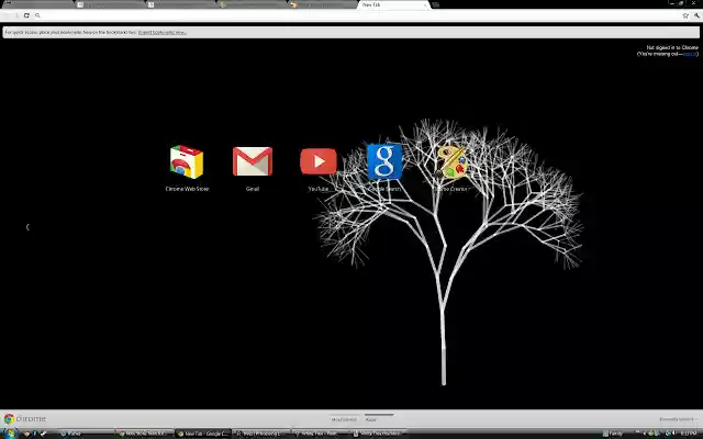 White Tree  from Chrome web store to be run with OffiDocs Chromium online