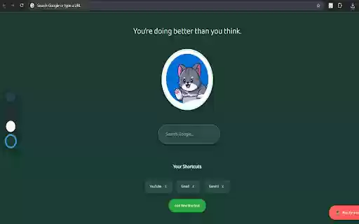 Wholesome Tabs  from Chrome web store to be run with OffiDocs Chromium online