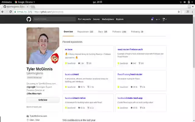 whosfollowingme?  from Chrome web store to be run with OffiDocs Chromium online