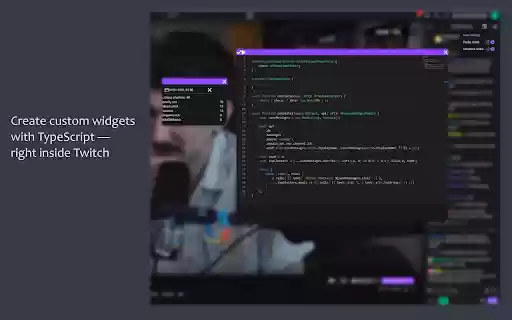 Widgetron  from Chrome web store to be run with OffiDocs Chromium online