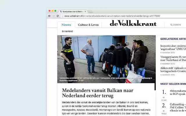 Wij zeggen Medelander  from Chrome web store to be run with OffiDocs Chromium online
