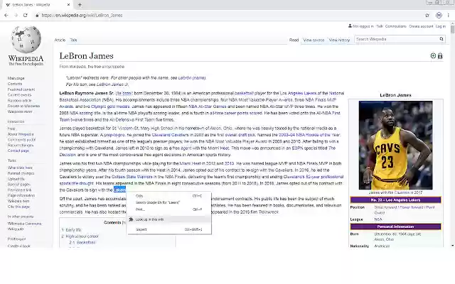 Wikiifier aus dem Chrome-Webshop zur Ausführung mit OffiDocs Chromium online
