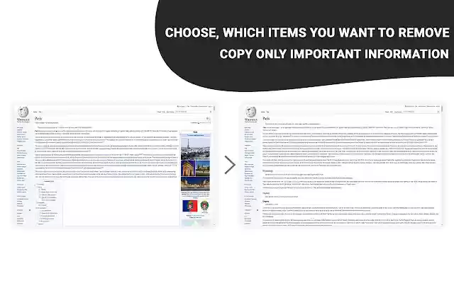 Wikipedia Copy  from Chrome web store to be run with OffiDocs Chromium online