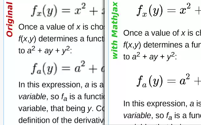 Wikipedia with MathJax from Chrome web store to be run with OffiDocs Chromium online Wikipedia with MathJax from Chrome web store to be run with OffiDocs Chromium online