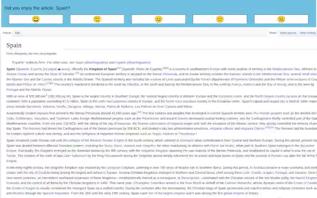 Wikiread  from Chrome web store to be run with OffiDocs Chromium online